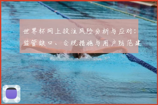 世界杯网上投注风险分析与应对：监管缺口、合规措施与用户防范建议